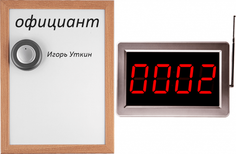 Smart 1 - комплект вызова для кухни 