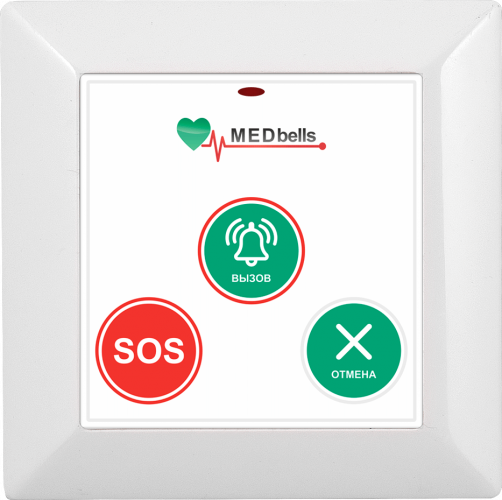 Med 53V-W - беспроводная кнопка с функцией экстренного вызова